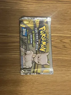 Topps Pokemon The First Movie Trading Card Booster Pack Sealed (1) - Image 3
