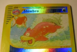 Pokemon TCG Aquapolis Slowbro 33/147 Reverse Holo Card 2002 Played Vintage RARE - Image 4