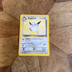 Pokemon TCG Wigglytuff Jungle 32/64 Unlimited Regular Card - Image 1