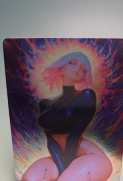 Bad Waifu The Gathering, Custom Anime Sexy Waifu Trading Card FOIL Holographic - Image 2