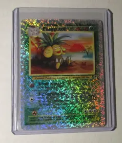 Pokemon TCG Legendary Collection Exeggutor 23/110 Reverse Holo Card 2002 Played - Image 1