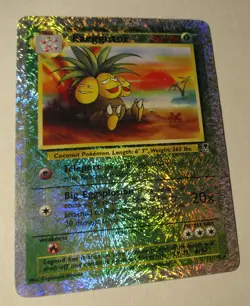 Pokemon TCG Legendary Collection Exeggutor 23/110 Reverse Holo Card 2002 Played - Image 2