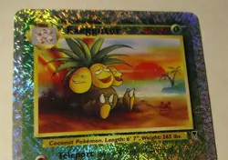 Pokemon TCG Legendary Collection Exeggutor 23/110 Reverse Holo Card 2002 Played - Image 3