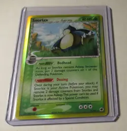 Pokemon TCG Dragon Frontiers Snorlax Delta Species 10/101 Holo Card 2006 Played - Image 3