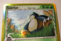 Pokemon TCG Dragon Frontiers Snorlax Delta Species 10/101 Holo Card 2006 Played - Image 4