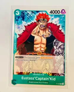 P-003 Eustass "Captain" Kid-Promo-One Piece TCG Card-English - Image 1
