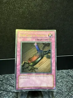 SEVEN TOOLS OF THE BANDIT Mrd-129 YuGiOh Card Faded Sirrrr - Image 1