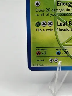 Pokemon Card Leafeon 11/116 Team Plasma Freeze Rare Cracked Ice Holo 2013 NM - Image 2