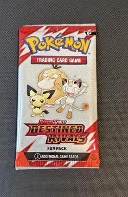 Pokemon Destined Rivals Fun Pack (Sealed Pack with 3 Cards) - Image 1