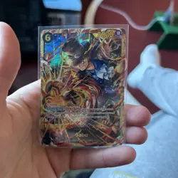 ONE PIECE Card Game Japanese Sabo OP13-120 SEC Carrying on His Will - Image 1