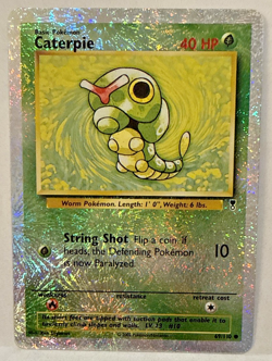 Caterpie 69/110 Legendary Collection 2002 Reverse Holo Pokemon Card TCG - LP+ - Image 1