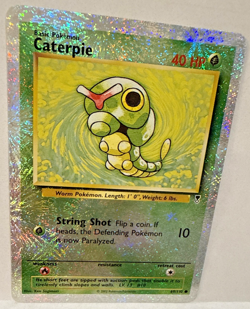 Caterpie 69/110 Legendary Collection 2002 Reverse Holo Pokemon Card TCG - LP+ - Image 2