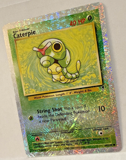 Caterpie 69/110 Legendary Collection 2002 Reverse Holo Pokemon Card TCG - LP+ - Image 3
