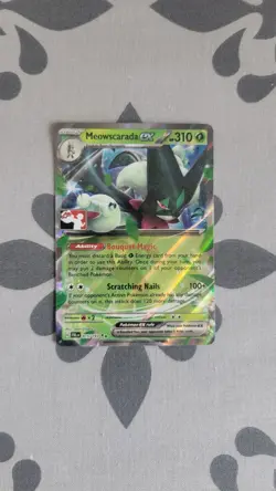 Meowscarada ex 015/193 Prize Pack Series Cards Holo - Image 1