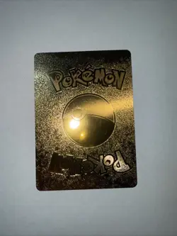 Snorlax Gold Foil Fan Art Display Card Hp150 Unfazed Fat 💥💥💥 - Image 2