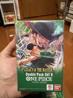 One Piece Card Game Double Pack Set Volume 8 Display Factory Sealed DP-08 - Image 3