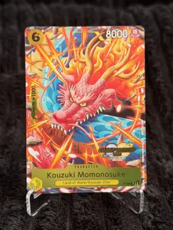 Kozuki Momonosuke P-064 Championship 2024 - One Piece Card Game - Image 1