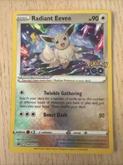 Radiant Eevee SWSH230 SWSH: Sword & Shield Promo Cards Holo - Image 1