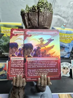 Aggravated Assault Wilds of Eldraine: Enchanting Tales X2 Regular And Foil - Image 1