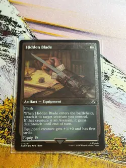Hidden Blade (Foil Etched) - Universes Beyond: Assassin's Creed (ACR) - Image 2
