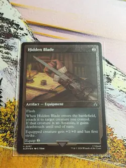 Hidden Blade (Foil Etched) - Universes Beyond: Assassin's Creed (ACR) - Image 3