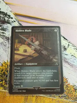 Hidden Blade (Foil Etched) - Universes Beyond: Assassin's Creed (ACR) - Image 4