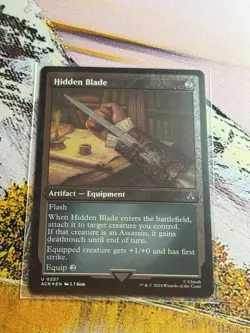 Hidden Blade (Foil Etched) - Universes Beyond: Assassin's Creed (ACR) - Image 5