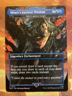 MTG Mimir's Ancient Wisdom - Teferi's Ageless Insight SLD: God of War: Norse!! - Image 1