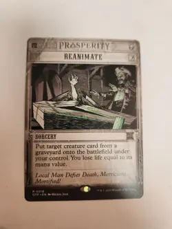 MTG - Reanimate - Normal - OTJ: Breaking News - Near Mint NM - Image 1
