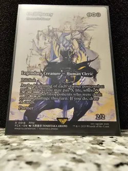 Final Fantasy MTG - Cecil Harvey Tymna the Weaver Showcase Non-Foil (Near Mint) - Image 1