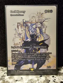 Final Fantasy MTG - Cecil Harvey Tymna the Weaver Showcase Non-Foil (Near Mint) - Image 2