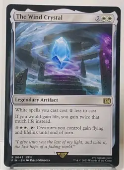 1x MTG The Wind Crystal - Final Fantasy Rare! NM Mint! Ships Fast - Image 1