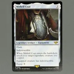 MtG - Mithril Coat - LOTR: Tales of Middle-Earth (Non Foil 245) - Image 2