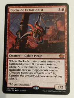 MTG Dockside Extortionist Double Masters 107/331 2x2 2022 Regular NM - Image 1