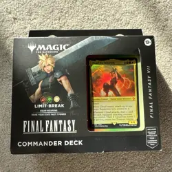 Magic the Gathering Final Fantasy VII Commander Deck Limit Break Cloud Sealed - Image 1