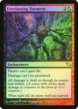 Shadowmoor MTG Foil Everlasting Torment Magic - Image 1