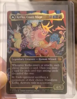 Kefka, Court Mage (0322) (Borderless) Final Fantasy Foil - Image 1