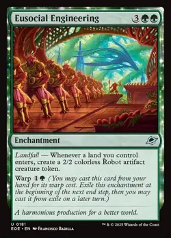 1x Eusocial Engineering NM Eng MTG - Edge of Eternities - Image 1