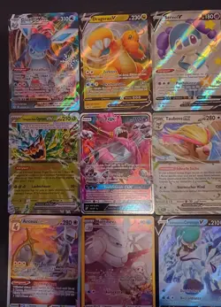12x Pokemon Karten - V - EX - Secret - GX - Holo Sammlung gemischt NM TCG /V44 - Image 2
