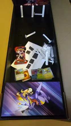 NEW IN BOX Pokemon S&V -Destined Rivals Booster Pack Display Stand (No Packs) 2p - Image 1