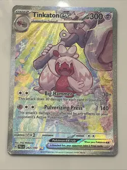 Pokemon TCG Tinkaton EX 262/193 Scarlet & Violet Paldea Evolved - Image 1