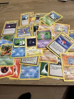Gen 1 Pokemon TCG original Bundle See Pics Fossil Team Rocket And Base Set - Image 1