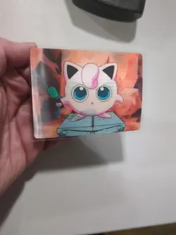 1998 Pokemon Jigglypuff Pioneer Viz Video PIKA-0022D 3D Lenticular Promo Card - Image 1