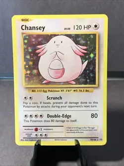 Pokemon TCG Chansey Holo Rare #70/108 XY Evolutions 2016 NM - Image 1