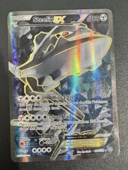 Pokemon TCG: Steelix EX (Full Art) Ultra Rare 108/114 XY Steam Siege - Image 1