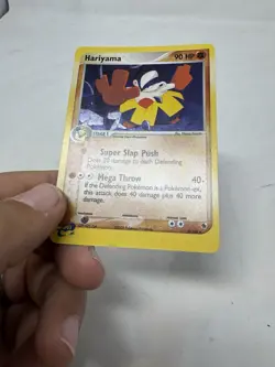 Pokemon TCG Hariyama 8/109 Holo Rare - EX Ruby & Sapphire - LP - Image 4