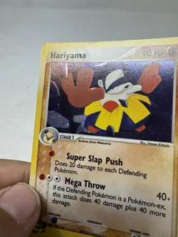 Pokemon TCG Hariyama 8/109 Holo Rare - EX Ruby & Sapphire - LP - Image 5