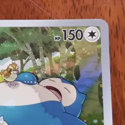 Pokemon TCG Snorlax SVP 051 Full Art Holo Black Star Promo LP - Image 2