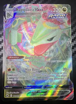 Pokemon Rayquaza VMAX (102) 102/159 Crown Zenith Ultra Rare NM - Image 1