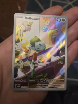 Bulbasaur 143/142 Illustration Rare Stellar Crown Pokemon Near Mint - Image 1